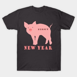 Piggy New Year T-Shirt